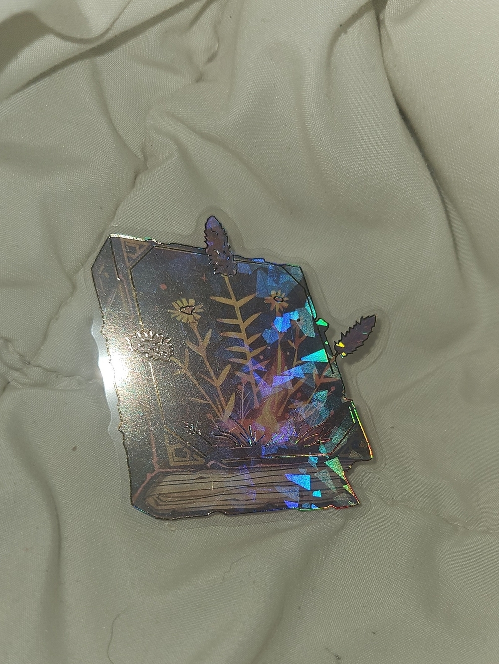 $1 ADD ON - Holographic Book Sticker